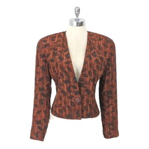 vintage 90's silk blazer